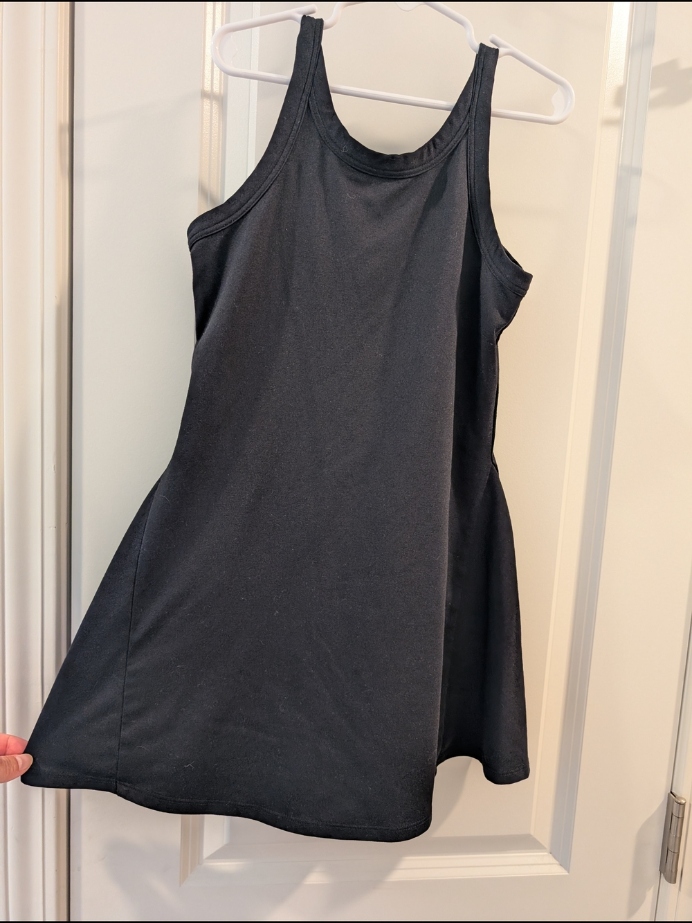 Girls Black Tennis Dress